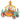 Wooden 3D Fantasy Royal Carriage Puzzle Model With Swan Details And Colorful Wheel